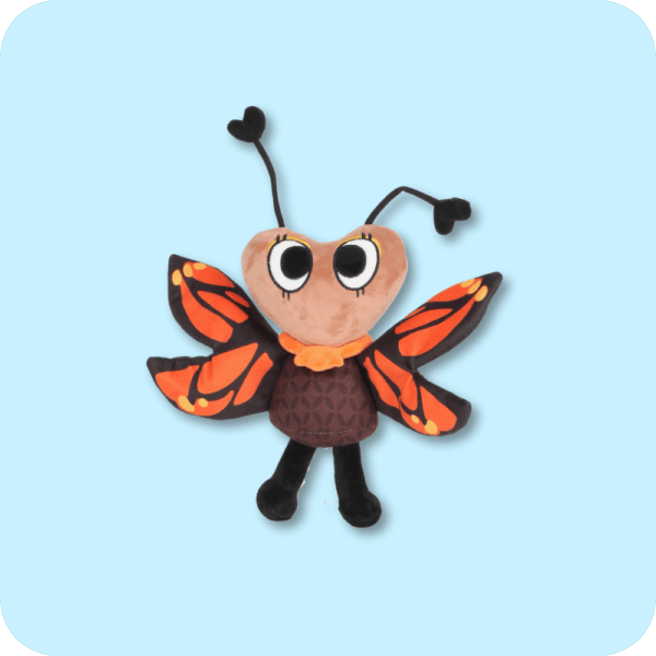 Vivid Monarch Flutter Plush