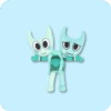 Seafoam Razzle & Dazzle Plush